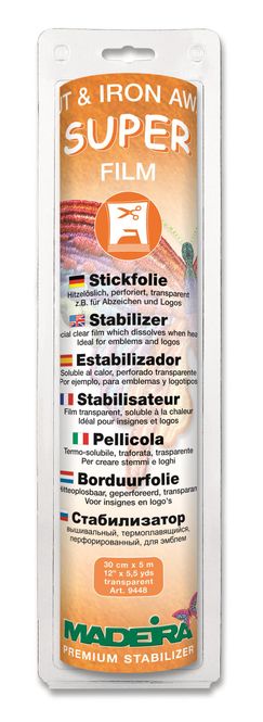 Hovedbilde Madeira Cut Away Stabilizer Super Film