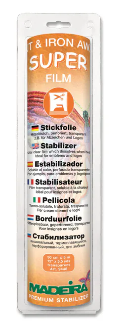 Hovedbilde Madeira Cut Away Stabilizer Super Film