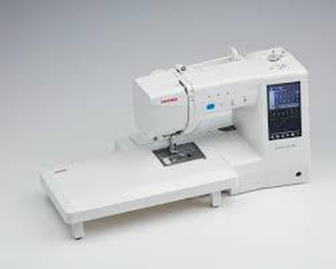 Hovedbilde Janome Memory Craft 1000 Silky White Sy- og ...