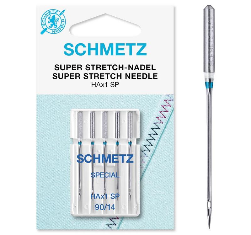 Schmetz Super Stretch HAx1SP #90 5pk (Overlock/Coverstitch)