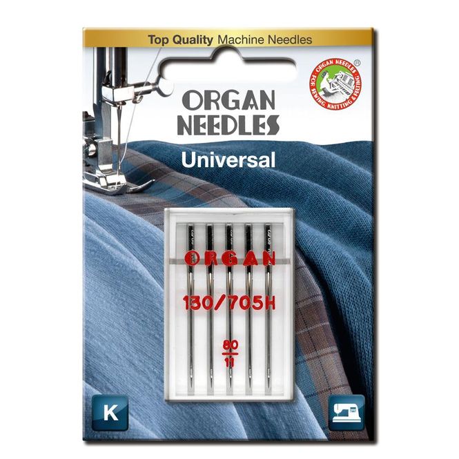 Hovedbilde Organ Universalnål #80 5pk