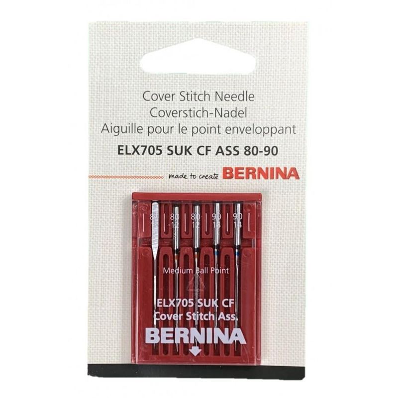 Bernina ELx705 SUK CF #80-90 5pk (Overlock/Coverstitch)