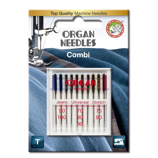 Hovedbilde Organ Combi Startpakke Standardnåler 10pk