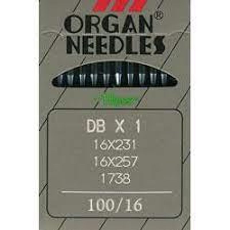 Organ DBx1 Industrinål 100/16 10pk