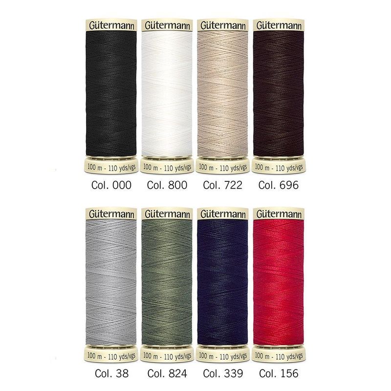 Gütermann Polyester 100 8stk. 100m