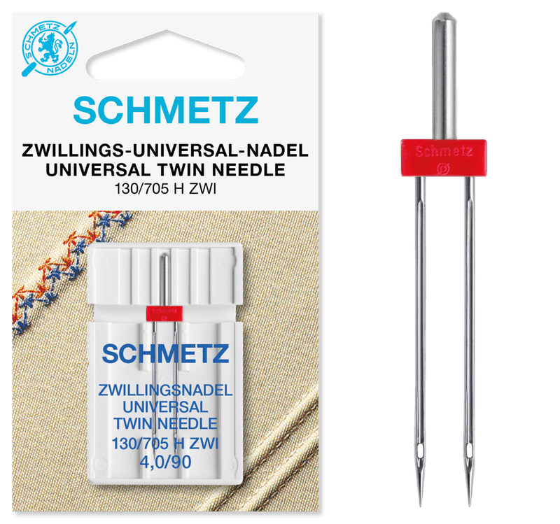 Schmetz Tvillingnål Universal 4,0mm #90 1pk