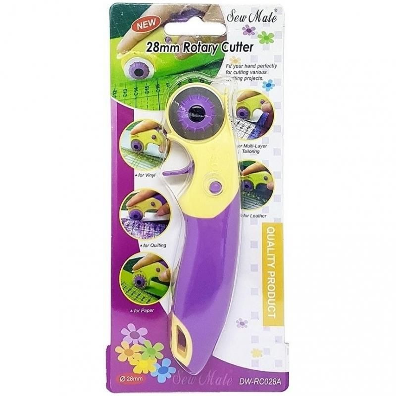 Sew Mate/X'sor Rullekniv 28mm Deluxe