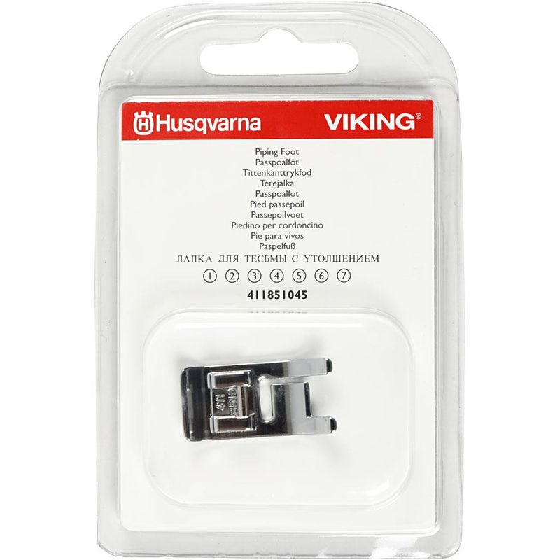 Husqvarna Trykkfot Passpoalfot