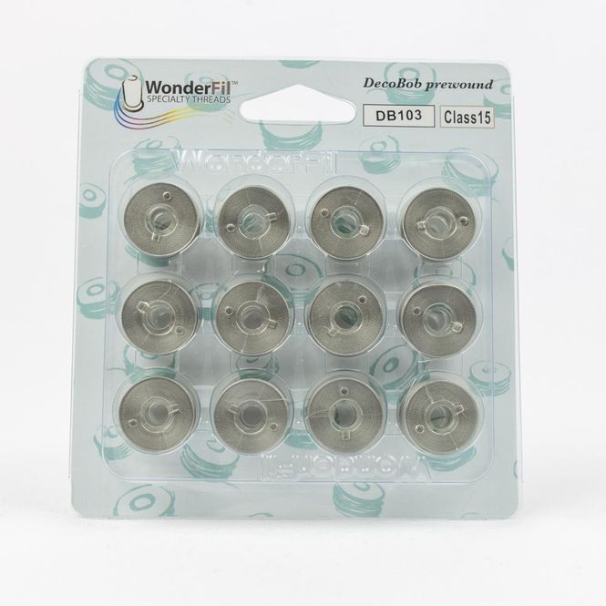 Hovedbilde Spoler med undertråd 12pk Wonderfil DecoBob
