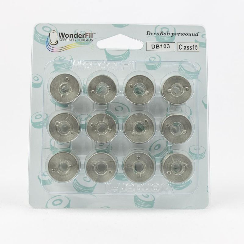 Spoler med undertråd 12pk Wonderfil DecoBob