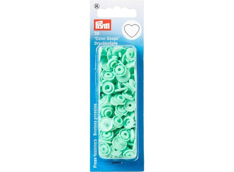 Prym Color Snaps Trykknapp 12,4mm 30stk Hjerte