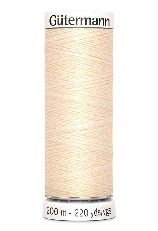 Gütermann No. 100 Polyester 200m sytråd