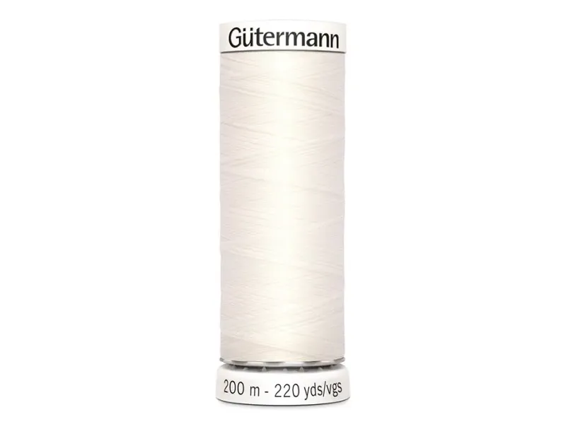 Gütermann No. 100 Polyester 200m sytråd