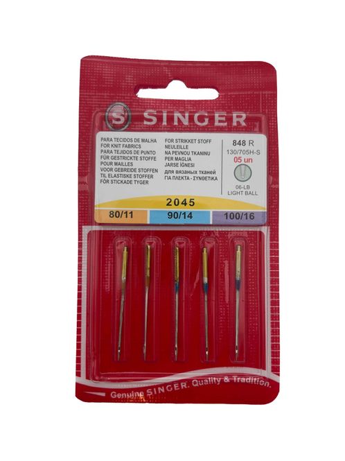 Hovedbilde Singer Stretchnål #80-100 5pk